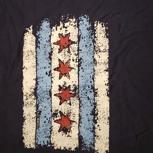 Chicago flag shirt